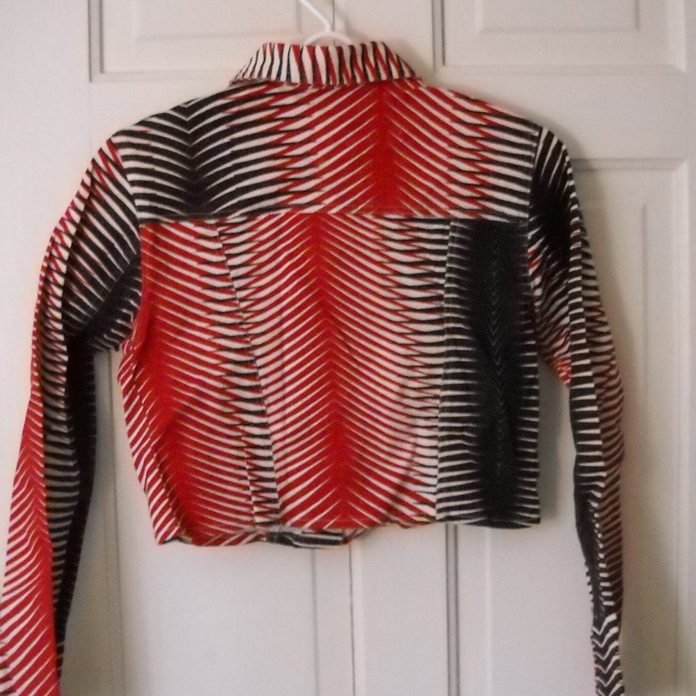 1980's Funky Jacket Made In Italy - Picture 4 of 5